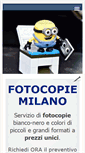 Mobile Screenshot of fotocopiemilano.it